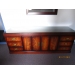 Executive 5 Piece Office Suite, Burnt Maple Rare Desk Credenza